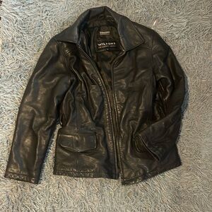 Leather jacket